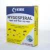 Kirk Myggspiral 10 spiraler + 2 stativ